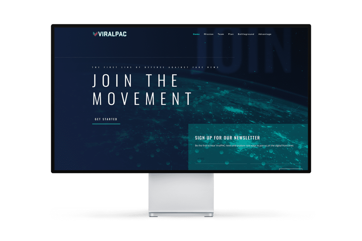 ViralPAC Website Design